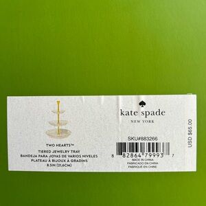 Kate Spade jewelry tree (new in box)